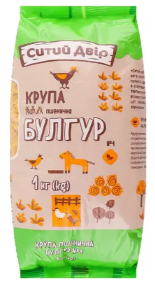 Крупа Ситий двір булгур, пшенична №1, 1 кг